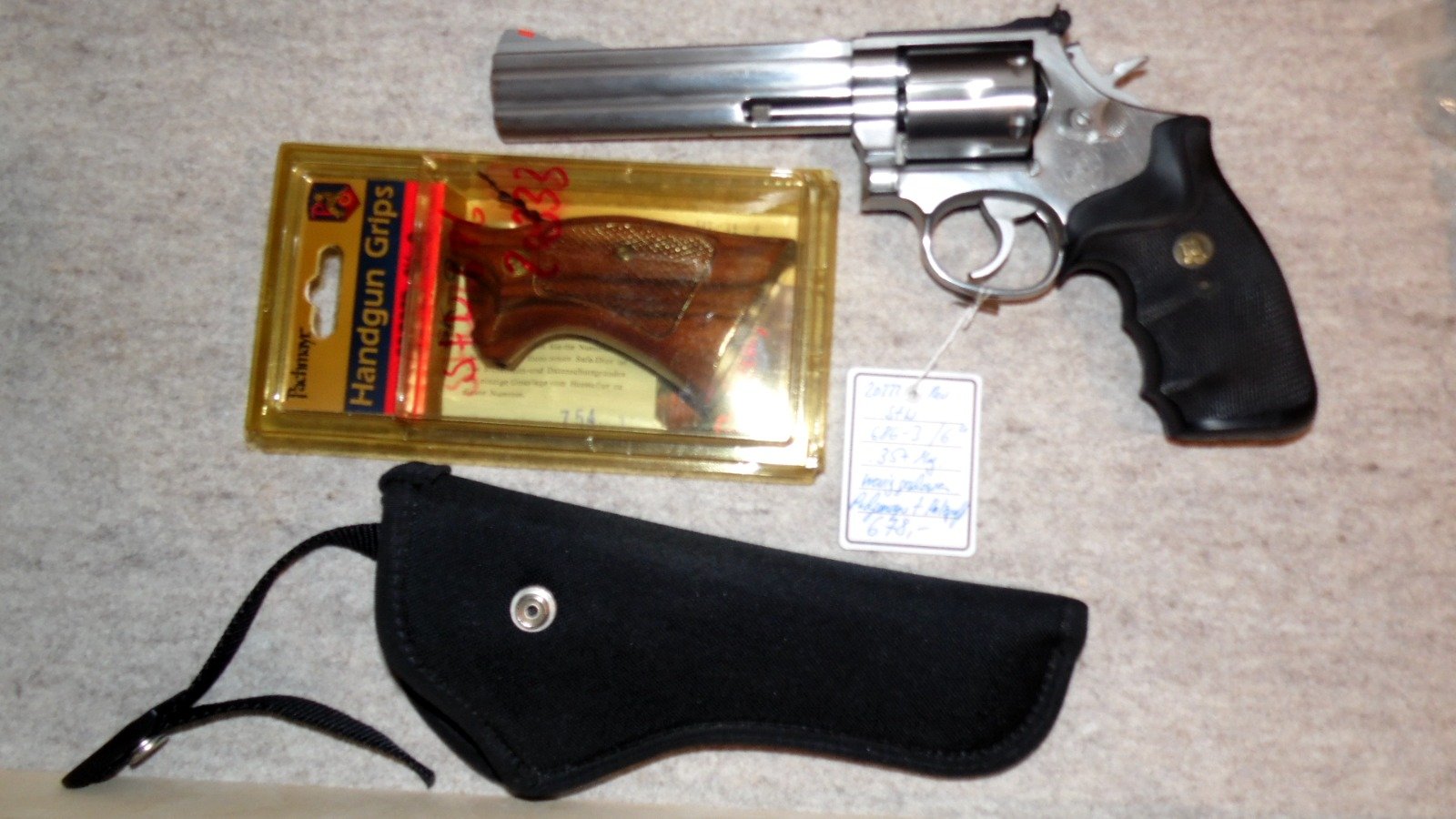 Revolver, Smith&Wesson, 686-3, 6", .357 Mag, top Zustand – Bild 1