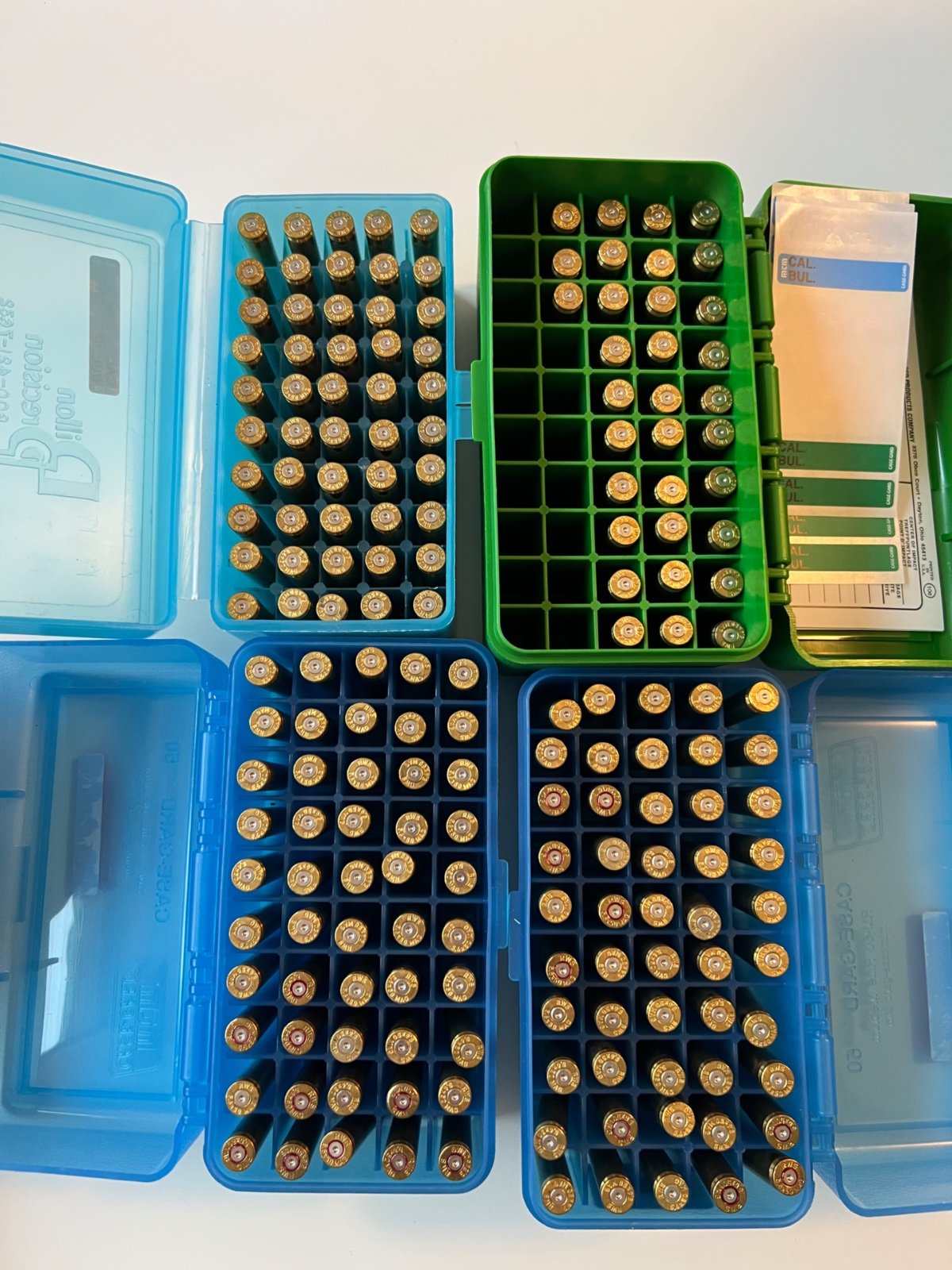 183 RWS-Hülsen 5,6x50Mag inkl. Munitionsboxen – Bild 1