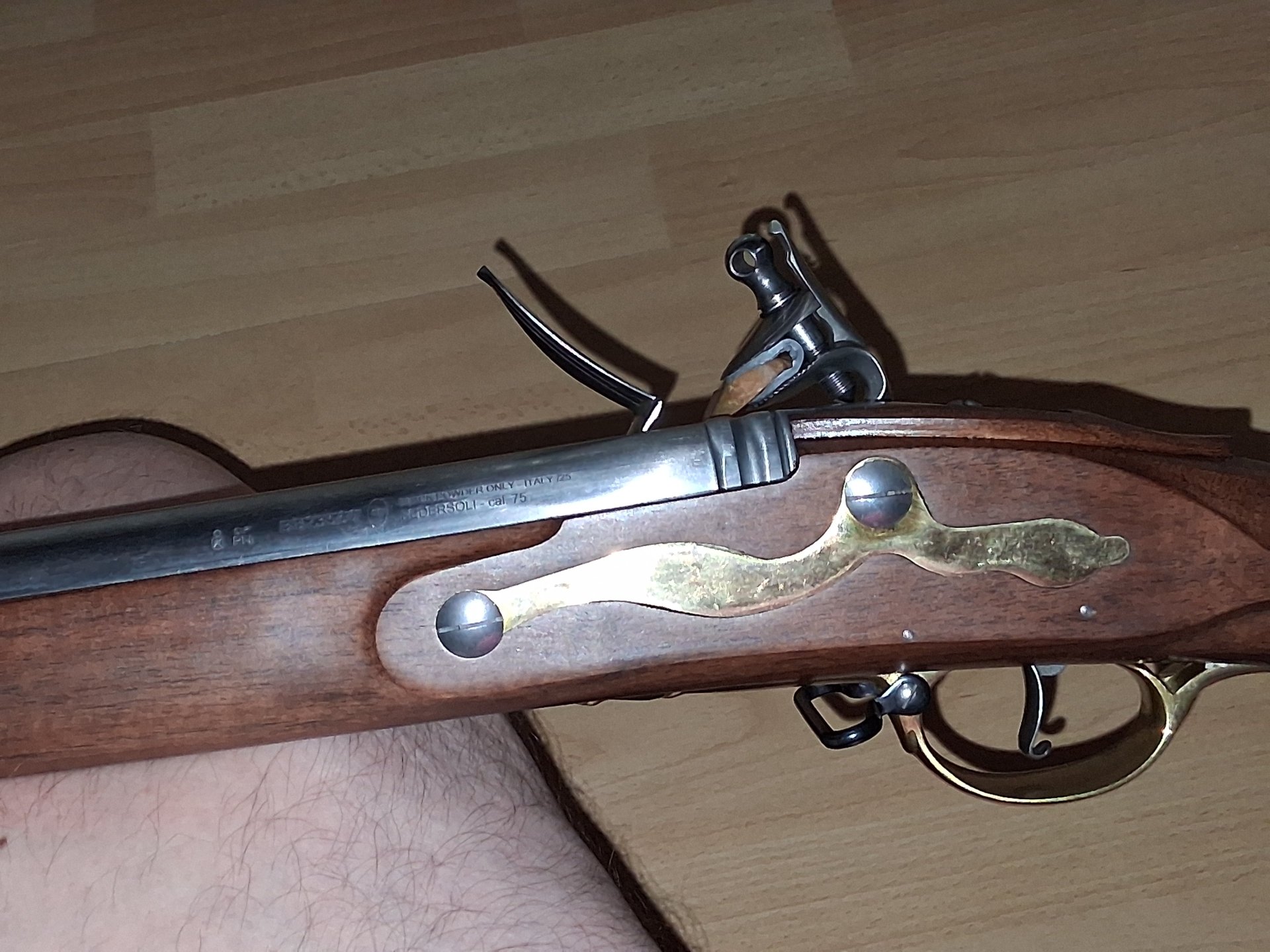 Nagelneue Pedersoli " BROWN BESS" Kaliber. 75 mit Original Karton- unbeschossen ! – Bild 7