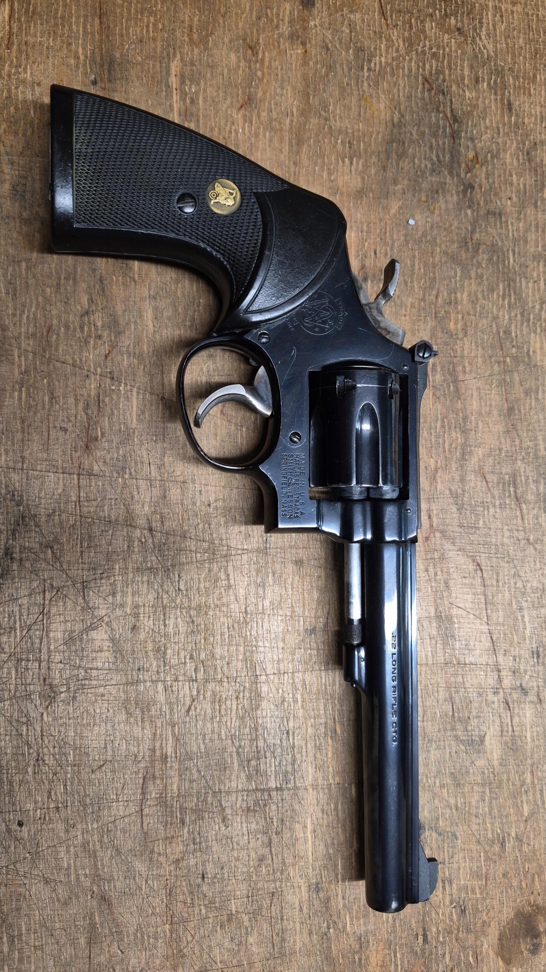 Revolver Smith & Wesson, S&W, Modell 18-3, .22 lr. oder .22 lfb, Lauflänge 6 Zoll – Bild 2