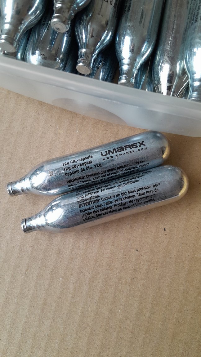 LP-Wettkampfscheiben Umarex 12g CO2 Kapseln – Bild 3