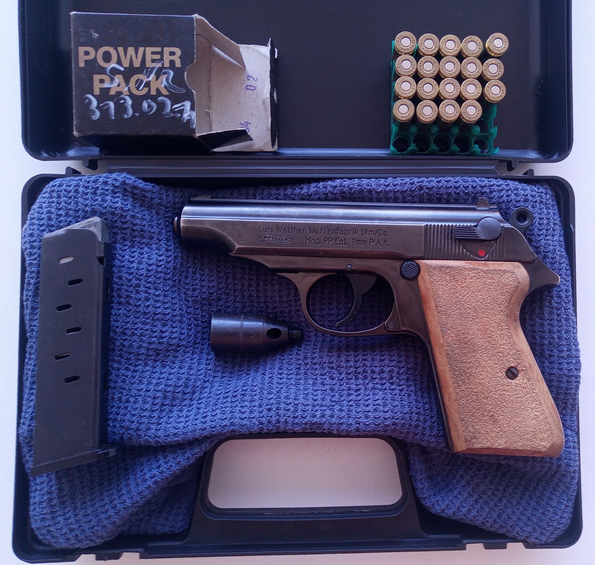 Walther PP PTB 620 Titanisiert (Beschuss KG / 1994) – Top Sammlerzustand im blauen Koffer + Becher – Bild 2