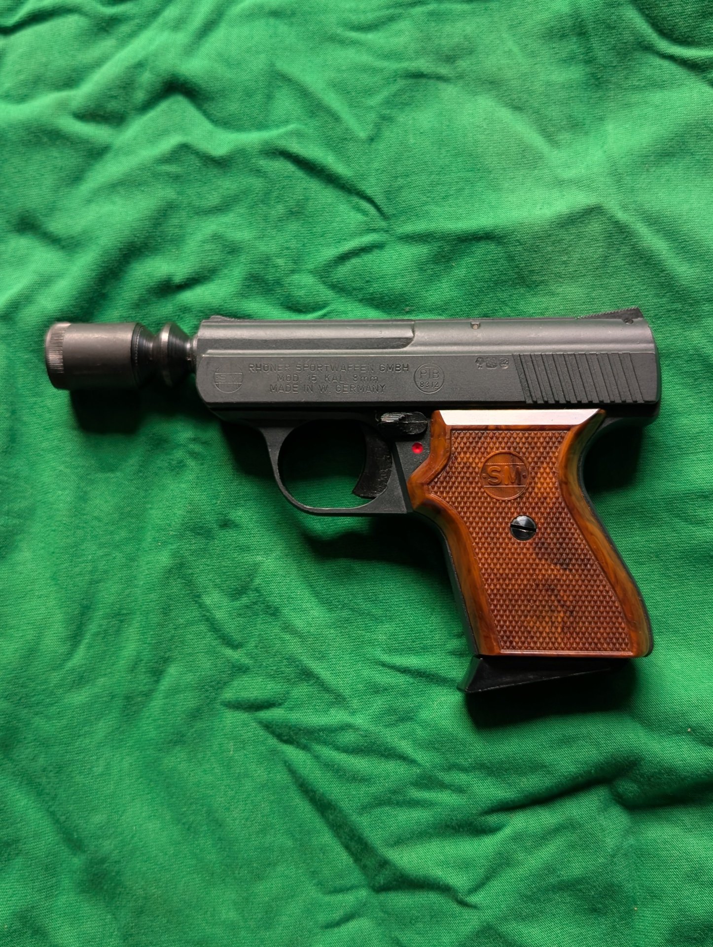 Gaspistole Röhner mod.15 Schreckschuss 8mm PTB 83/2 – Bild 2