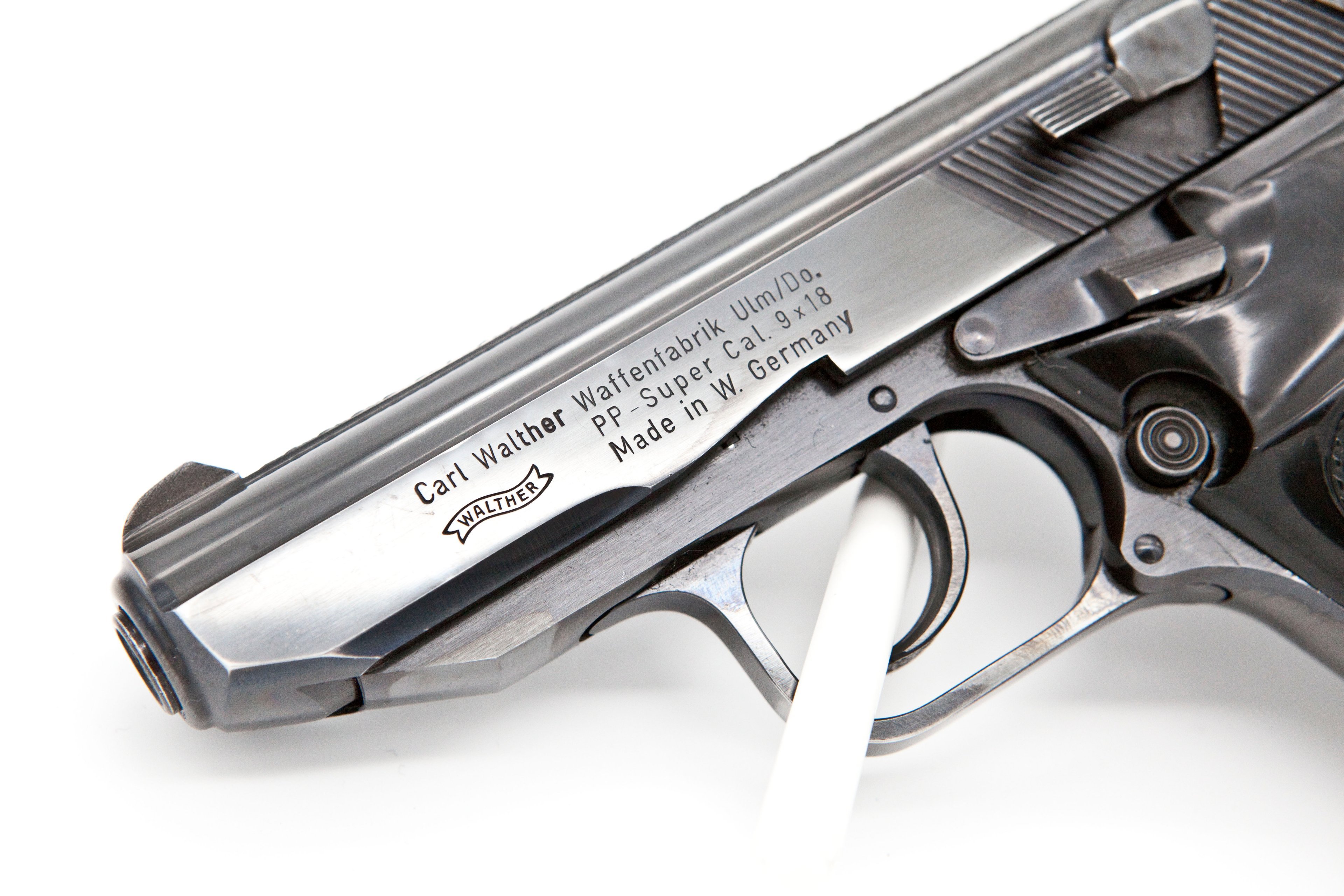 Walther PP Super 9×18 Police – mutmaßliche Behördenwaffe Polizei Rheinland-Pfalz – Originalbox – Bild 3