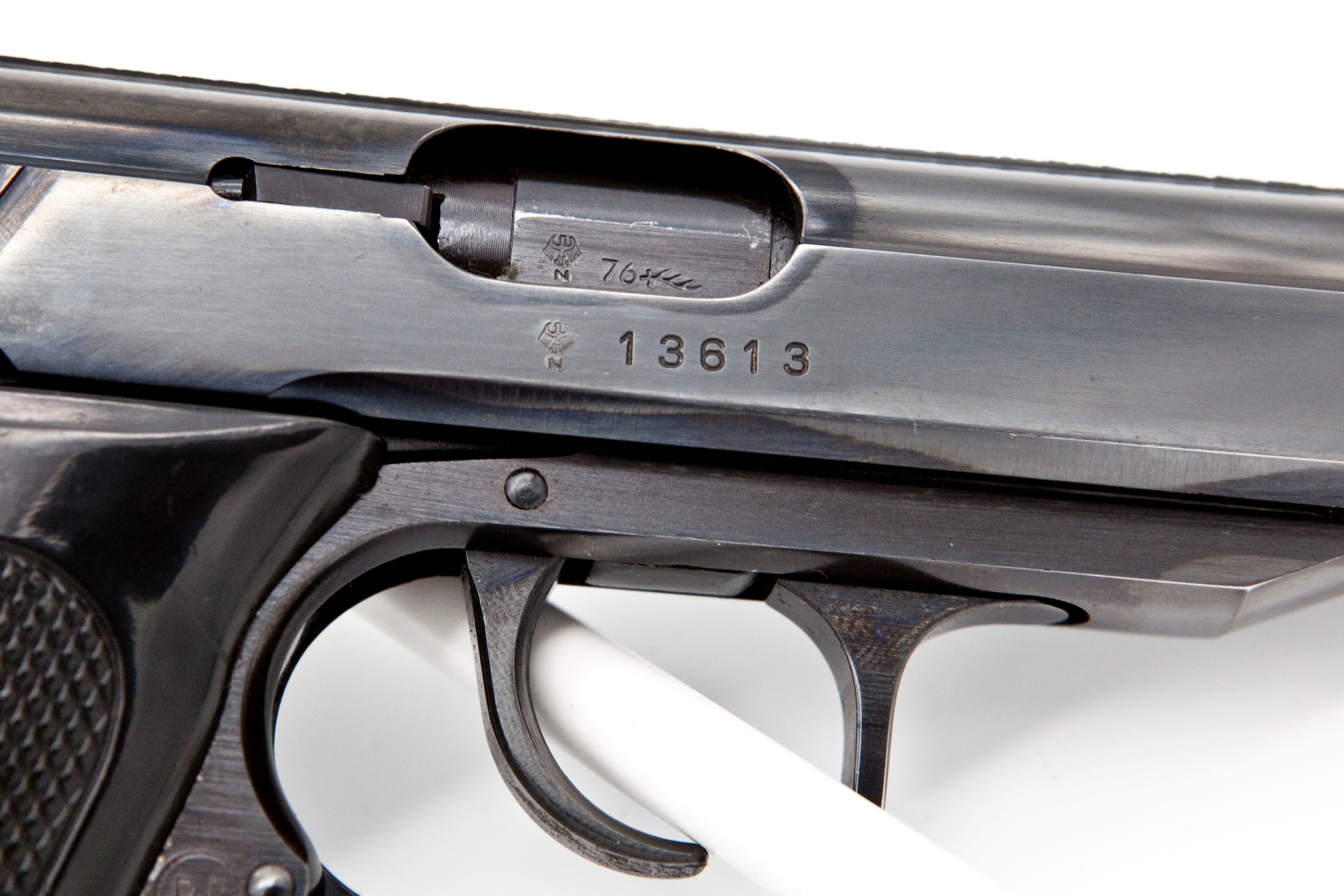 Walther PP Super 9×18 Police – mutmaßliche Behördenwaffe Polizei Rheinland-Pfalz – Originalbox – Bild 5