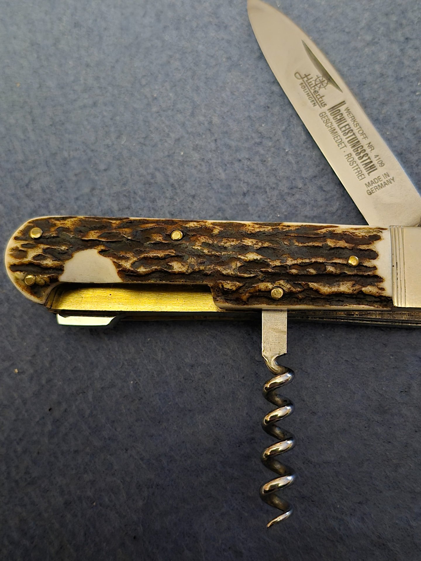Hubertus Jagdtaschenmesser aus Solingen – Bild 4