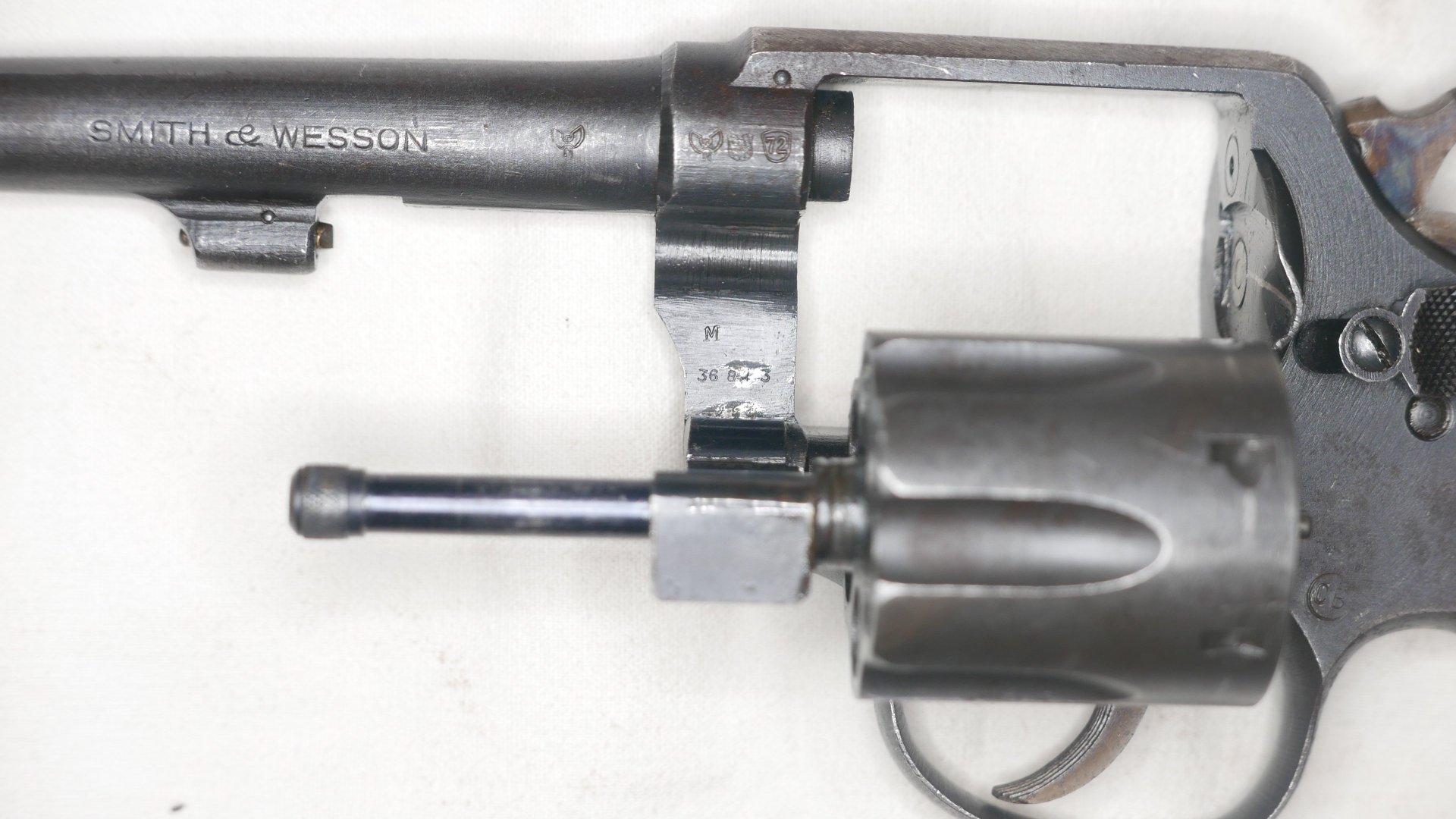 Revolver S&W, Military & Police, Kal 38 S&W, Victory Modell, nicht überarbeitet – Bild 4