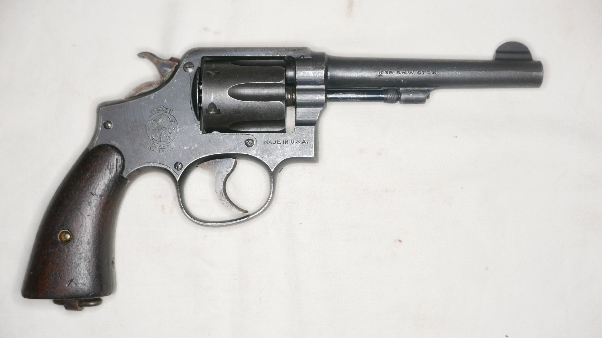 Revolver S&W, Military & Police, Kal 38 S&W, Victory Modell, nicht überarbeitet – Bild 2