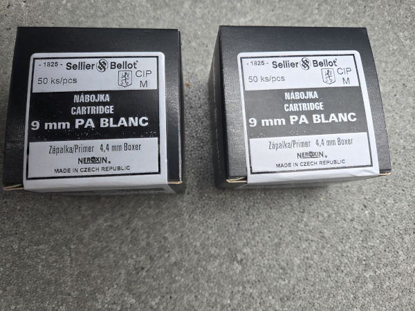 100 Stück extrem starke Patronen 9mm Pistole – Bild 1