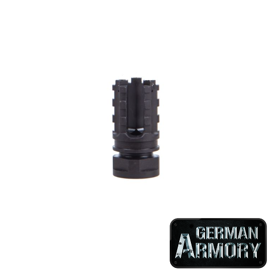 Schmeisser No Flash M14X1 Gabeldämpfer 3-prong Mündungsbremse Mündungsfeuerdämpfer bis 9mm – Bild 1