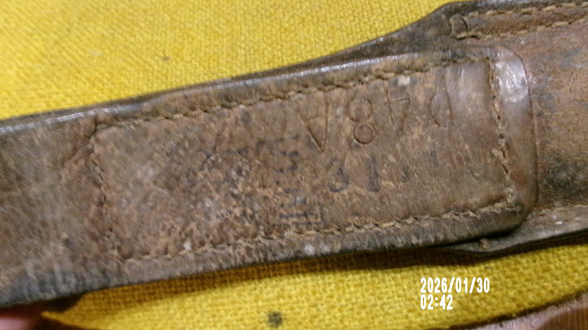 Original Koppelschuh für Österreichisches Bajonett M1888 deutsche Fertigung – Bild 3
