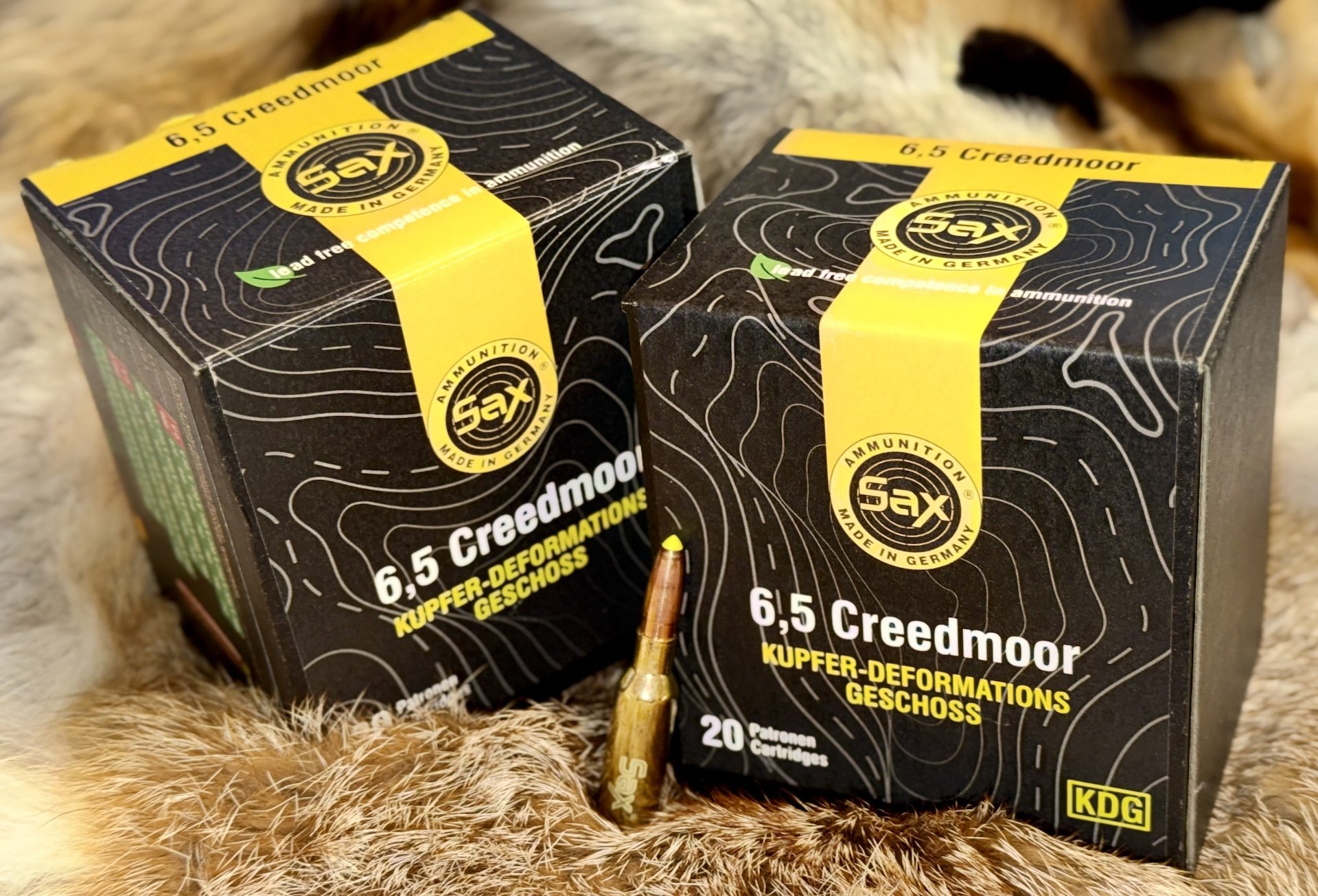 SAX KDG-S – 6,5 mm Creedmoor – 7,5 g / 116 grs – bleifrei - 31 Schuss – Bild 1