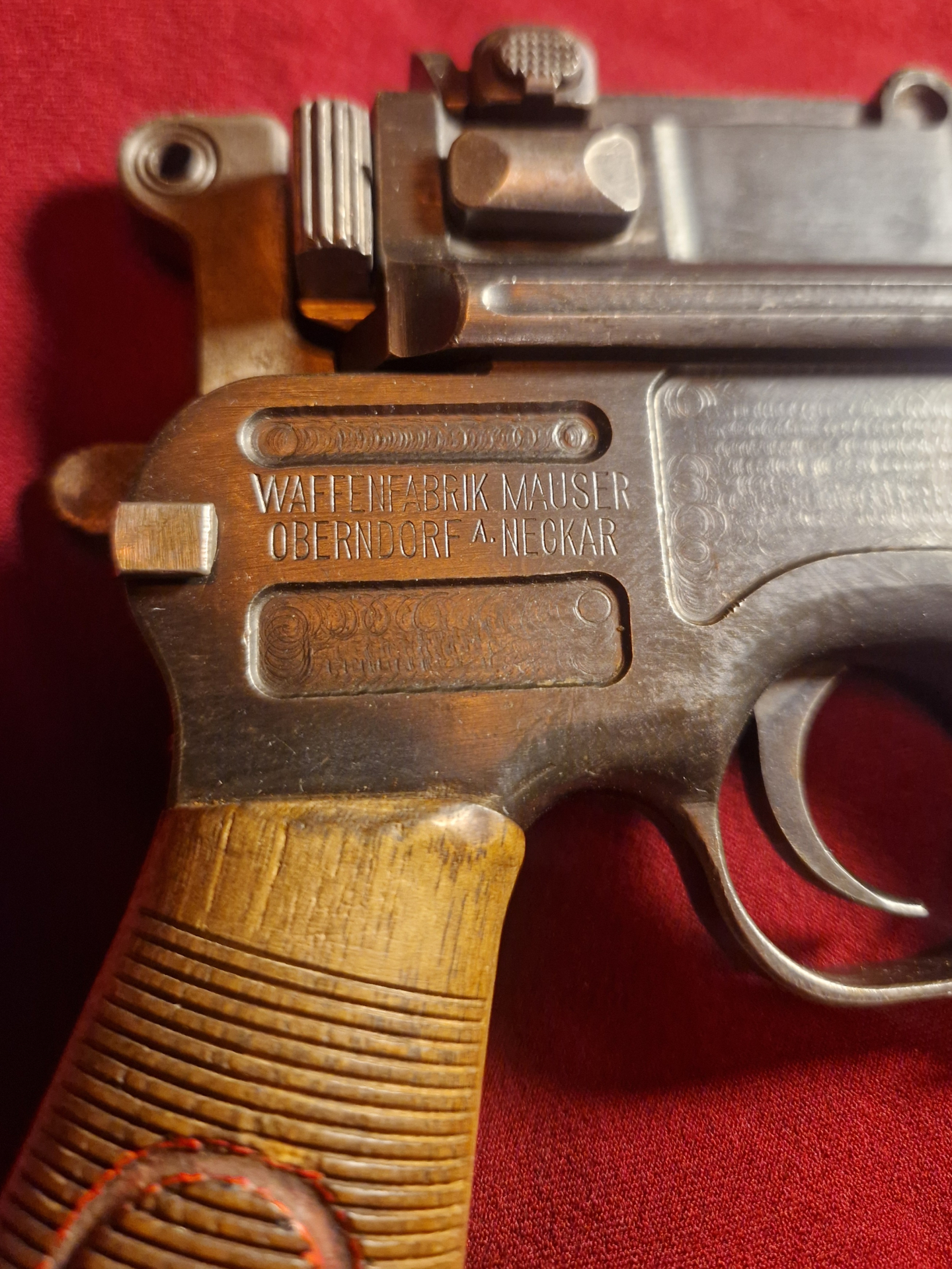 Mauser C96 rote Neun 9mm Para – Bild 2