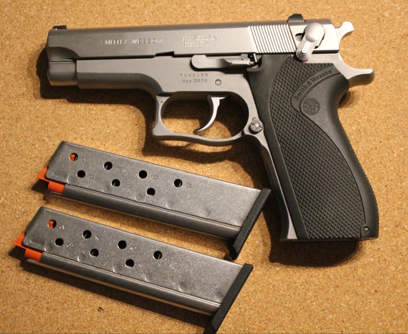 Smith & Wesson 9mm Luger Modell 3906 stainless steel – Bild 3
