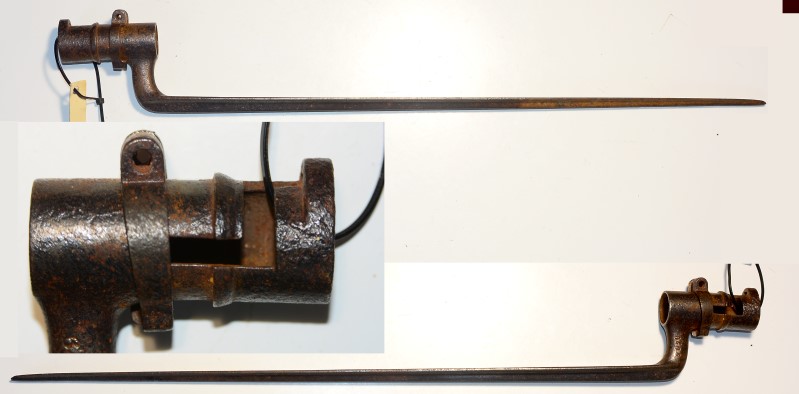 Tüllenbajonett, Dreikantklinge 45,8 cm – Bild 1