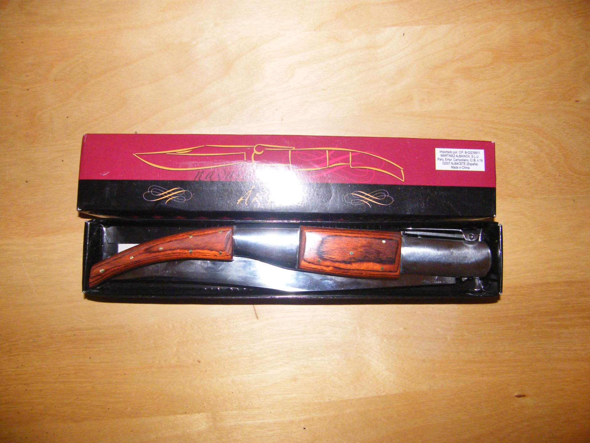 Albainox Arabe Gigante,Klappmesser,Klinge:22cm – Bild 4