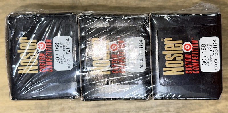 100 St. NOSLER CustomCompetition HPBT .30 168 grs 53164 – Bild 1
