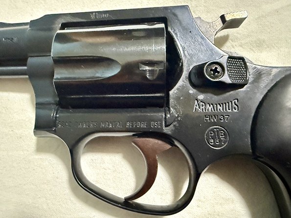 Weihrauch Arminius HW 37 Revolver 9mm R.K. – PTB 887 – Neuwertig! – Bild 4