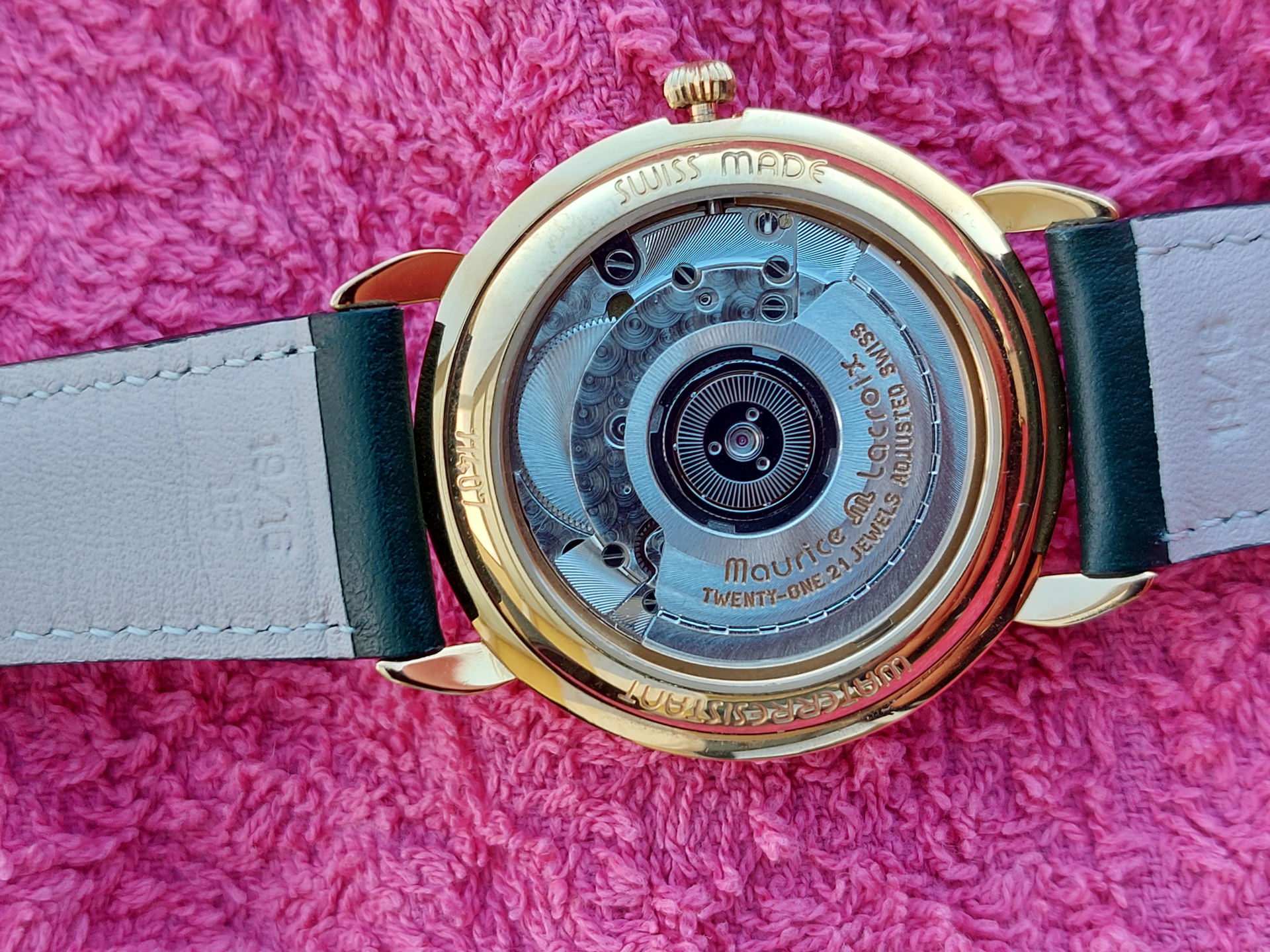 Exclusive MAURICE LACROIX Automatik Herrenuhr, neuwertig in Schatulle – Bild 2