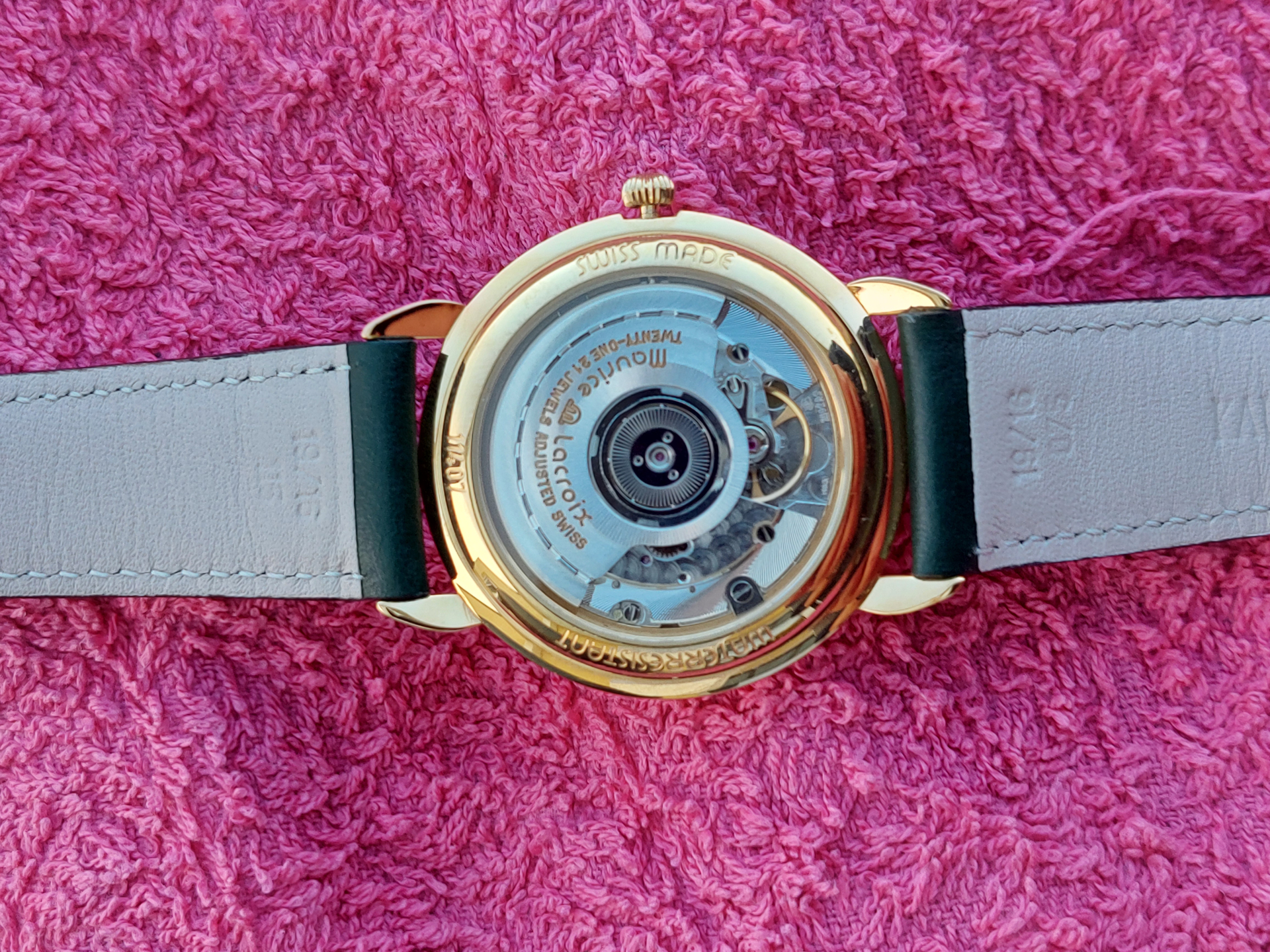 Exclusive MAURICE LACROIX Automatik Herrenuhr, neuwertig in Schatulle – Bild 3