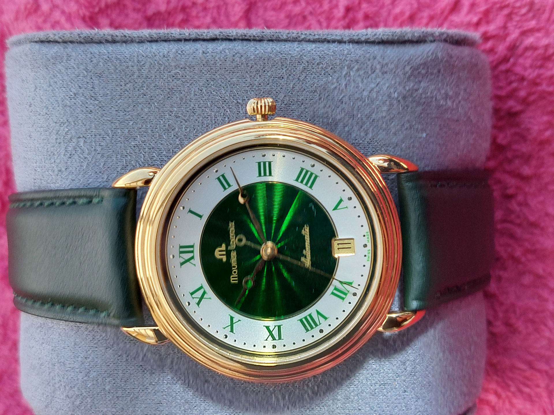 Exclusive MAURICE LACROIX Automatik Herrenuhr, neuwertig in Schatulle – Bild 1