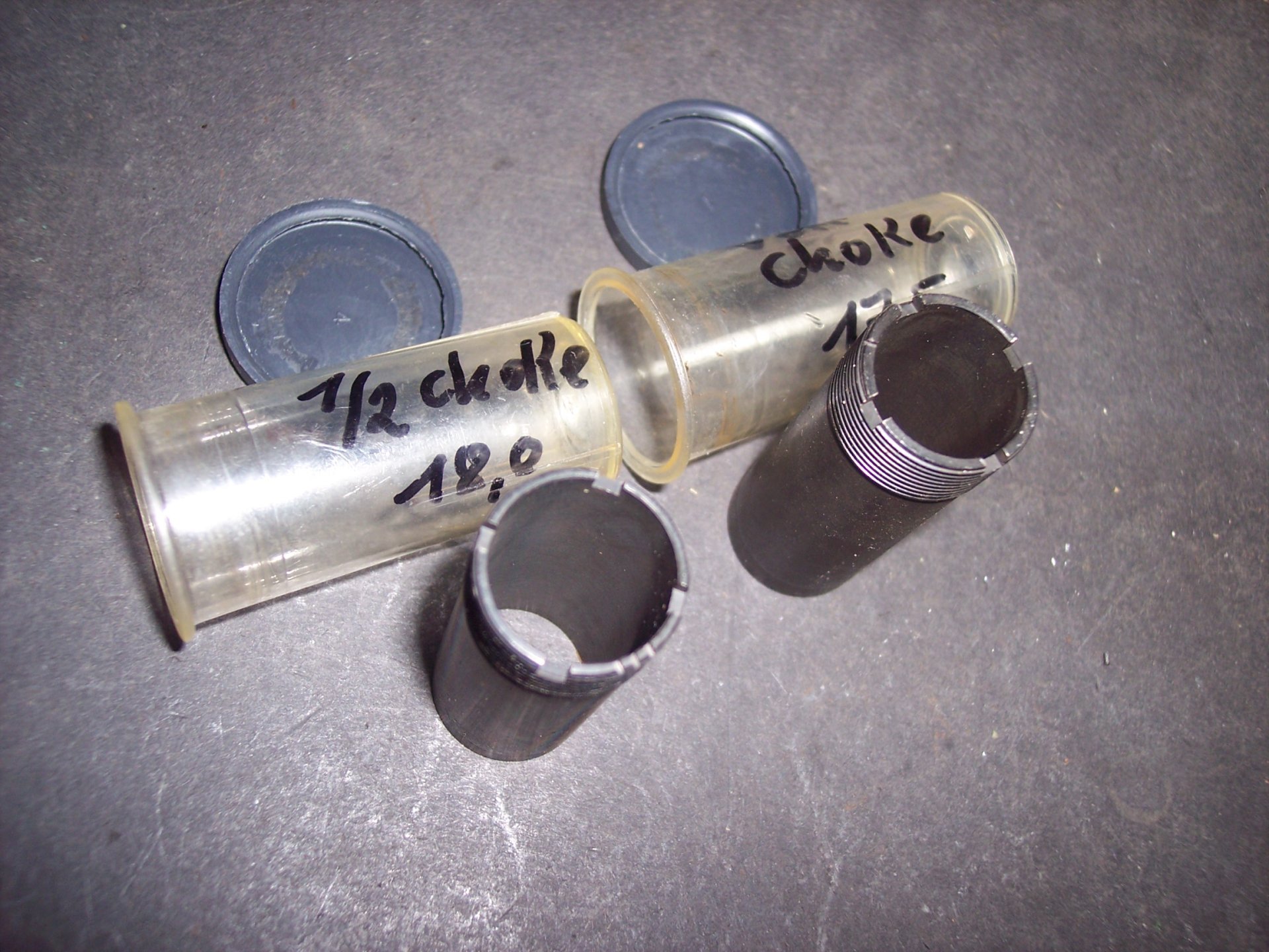 Konvolut 2x Chokes Flinte 1/2 + Voll (Forresta Merkel Blaser Franchi Winchester Dachbodenfund – Bild 2