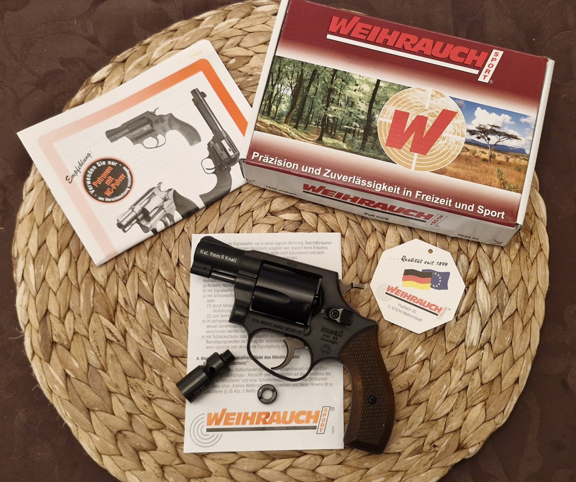 WEIHRAUCH HW88 Super-Airweight Top Zustand wie Neu – Bild 1