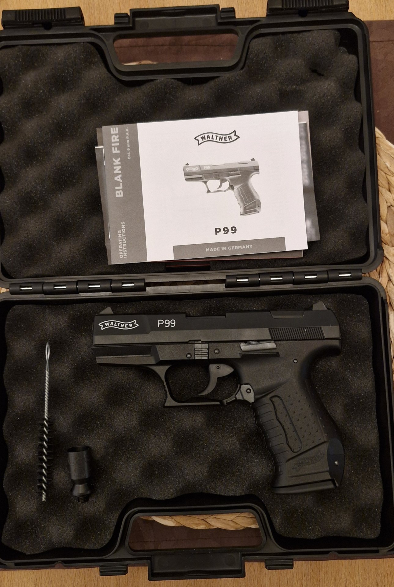 Walther P99 BLK 9mm P.A.K Top Zustand wie Neu – Bild 2