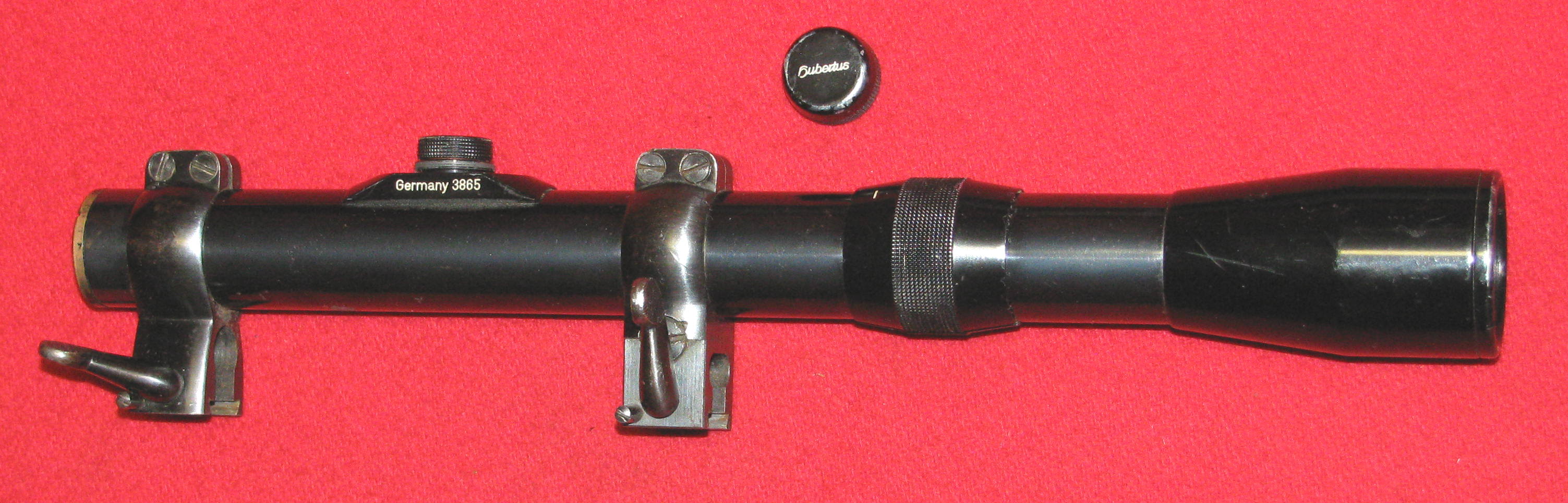 ZF / Zielfernrohr, ein Schmidt & Bender 2 1/2 x 18 mit dem Absehen 1 und einer 10mm Montage – Bild 1