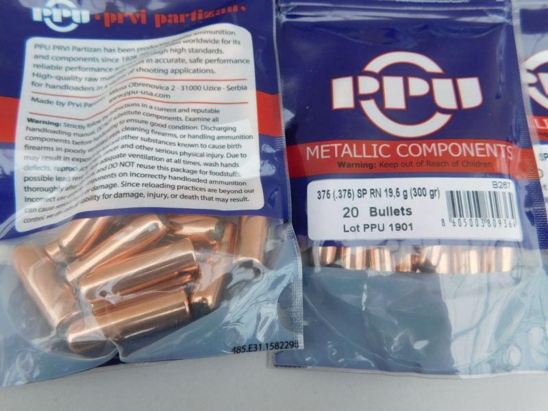 .375/300grs; 19,5g SPRN PPU 100 stk B-267# SSZ Berka – Bild 1