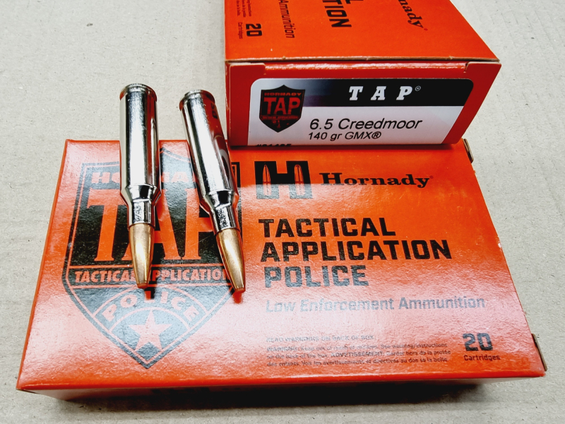 6,5Creedmoor/140grs GMX TAP Hornady 20 stk. bleifrei No. 81485 #SSZ Berka – Bild 1