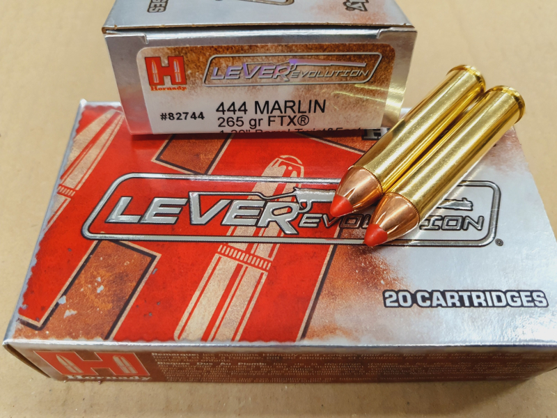 .444Marlin/265grs FTX Hornady 20 stk. No. 82744 # SSZ Berka – Bild 1