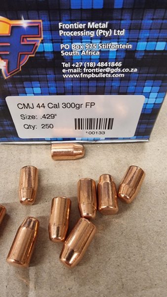 .44-.429/300grs. verkupferte Geschosse Frontier FP 250 Stk. – Bild 1