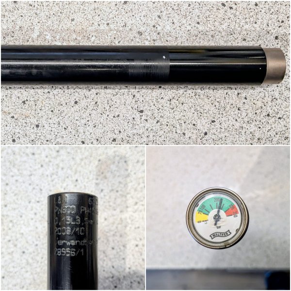 Walther Pressluftkartusche 300 bar für LG300 - Nutzungsdauer abgelaufen 10l2018 – Bild 1