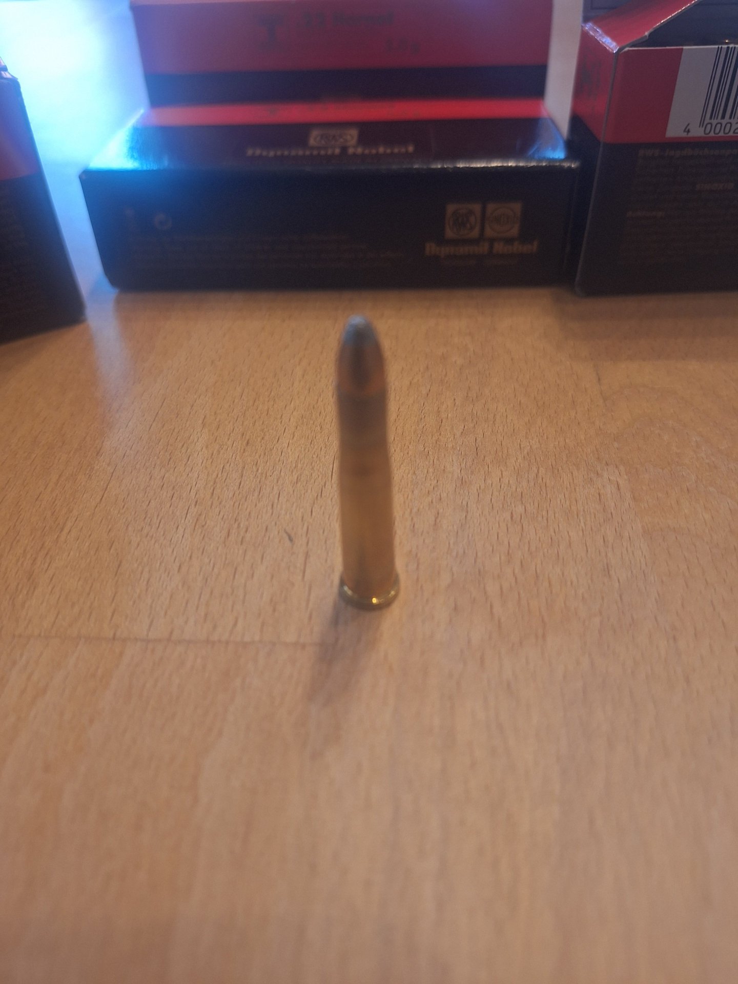 Munition .22 Hornet RWS Teilmantel – Bild 4