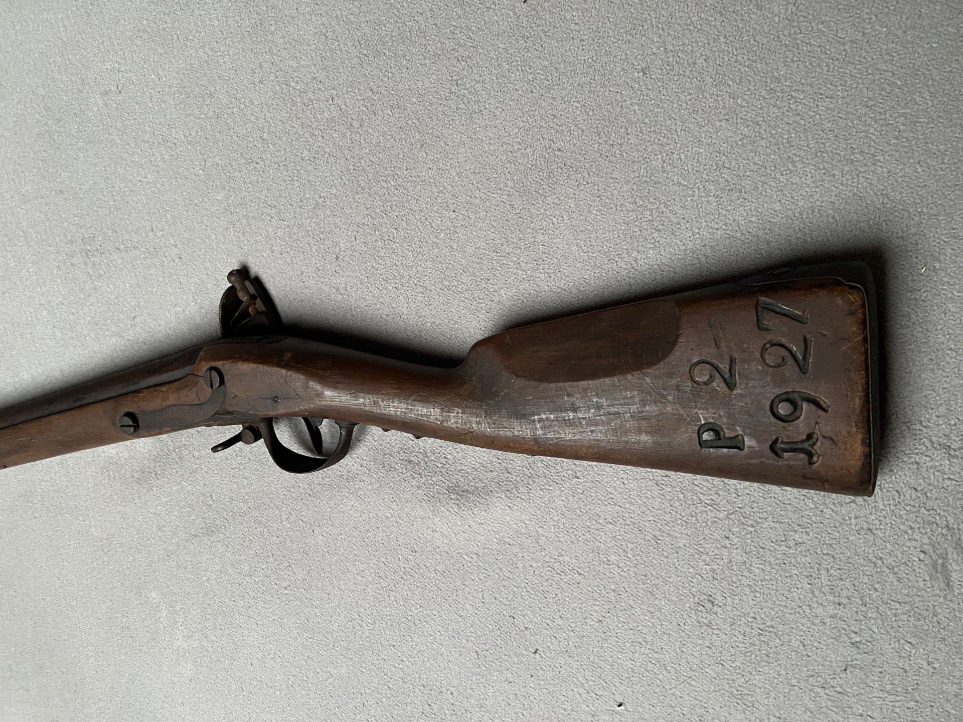 Rarität! Orig. Charleville M1777 Muskete Kavallerie/ Marine/ Beutestück – Bild 4