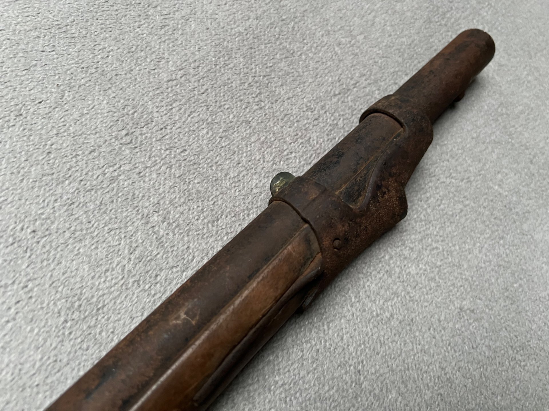 Rarität! Orig. Charleville M1777 Muskete Kavallerie/ Marine/ Beutestück – Bild 8