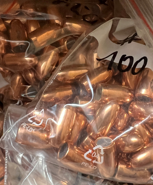 100 Geschosse Hornady .355 147 gr FMJ RN – Bild 1