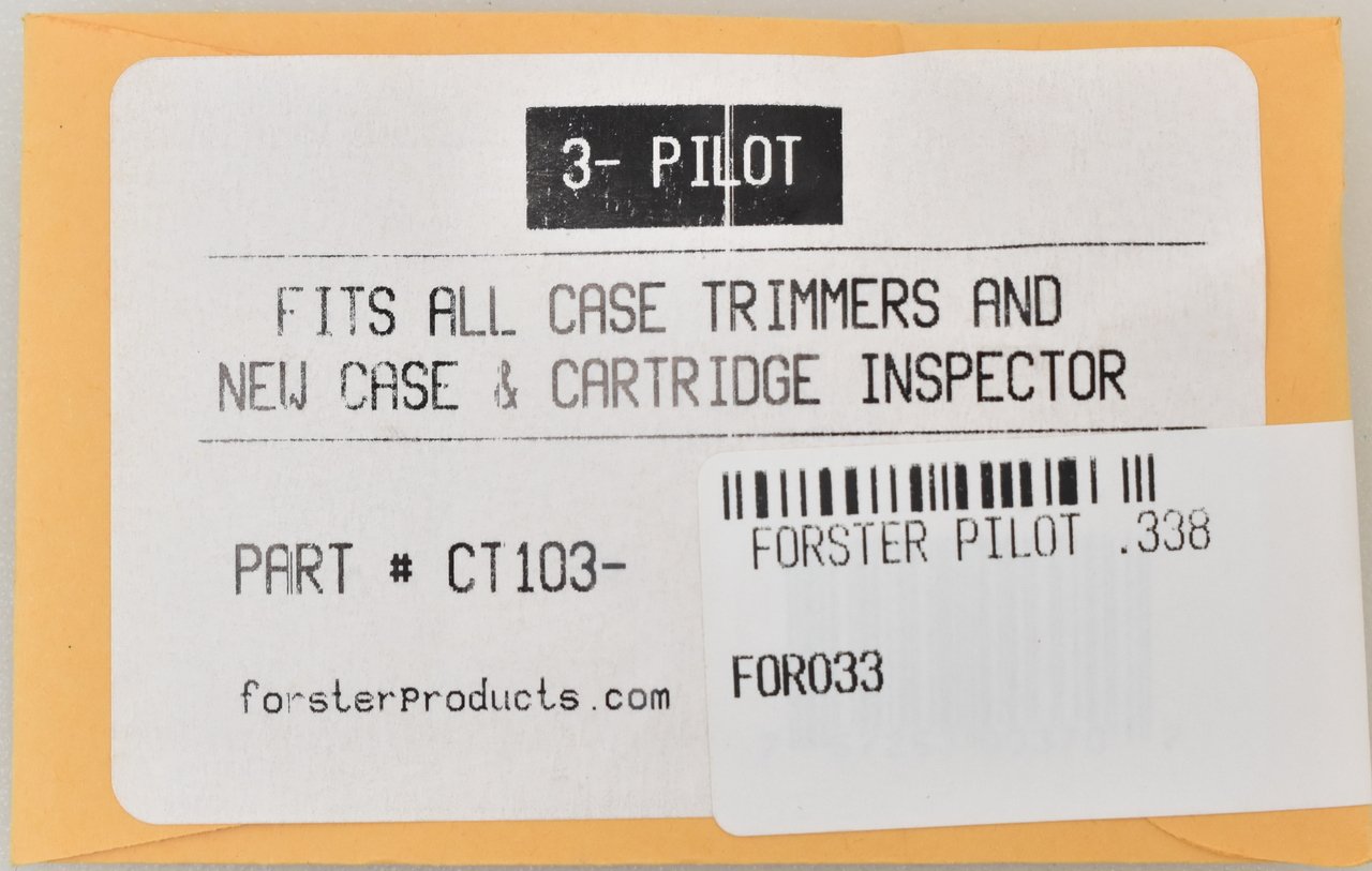 Forster/Bonanza Pilot .338 Part CT103 – Bild 1