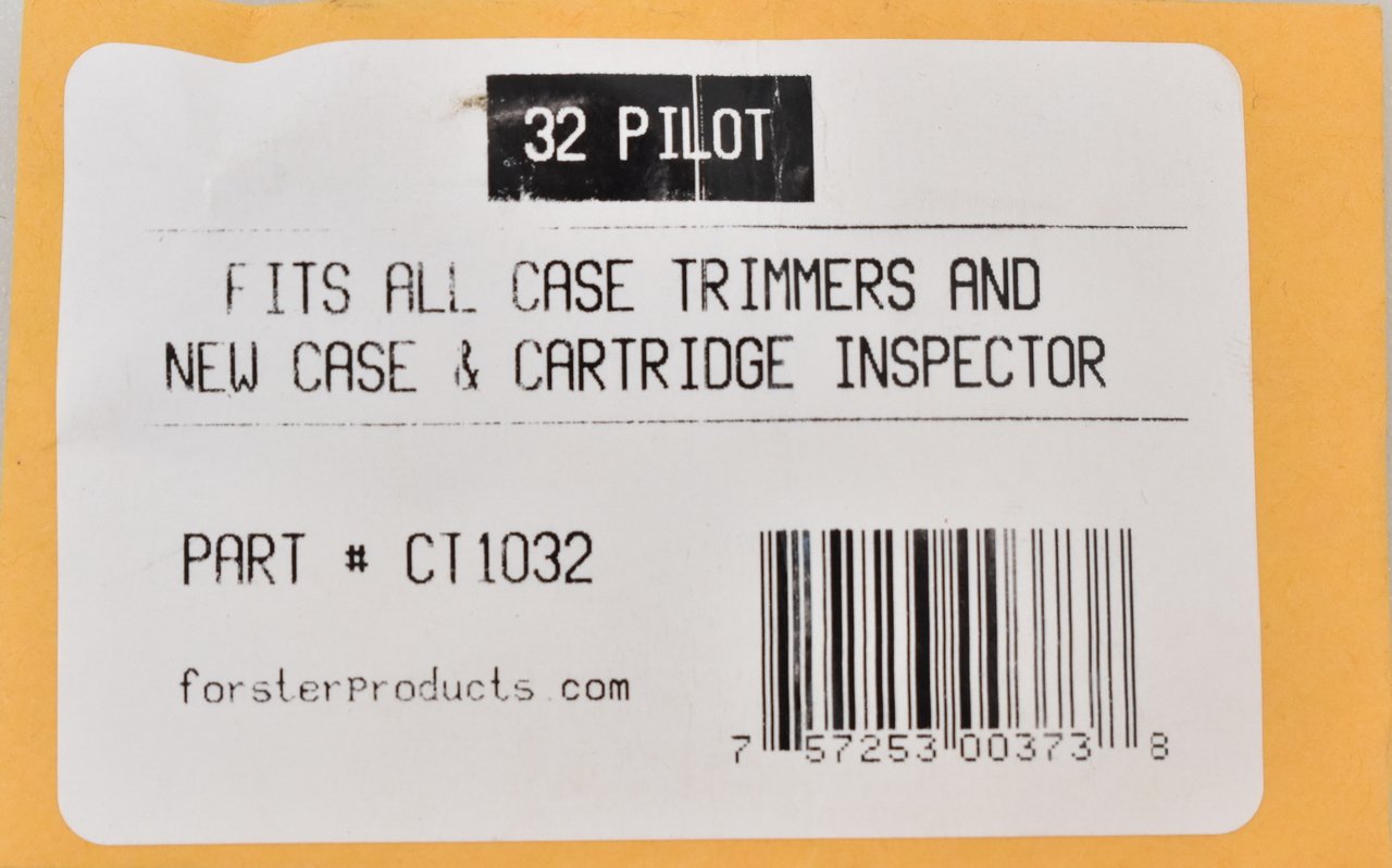 Forster/Bonanza Pilot .32 (8mm) Part CT1032 – Bild 2