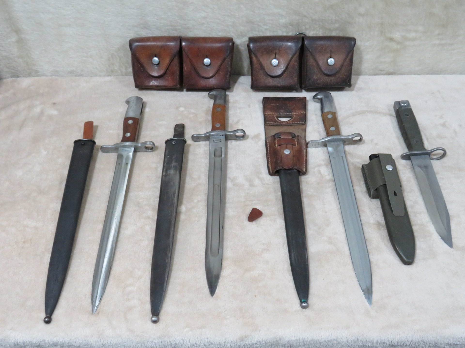 4 Schweizer Bajonette – Bild 1