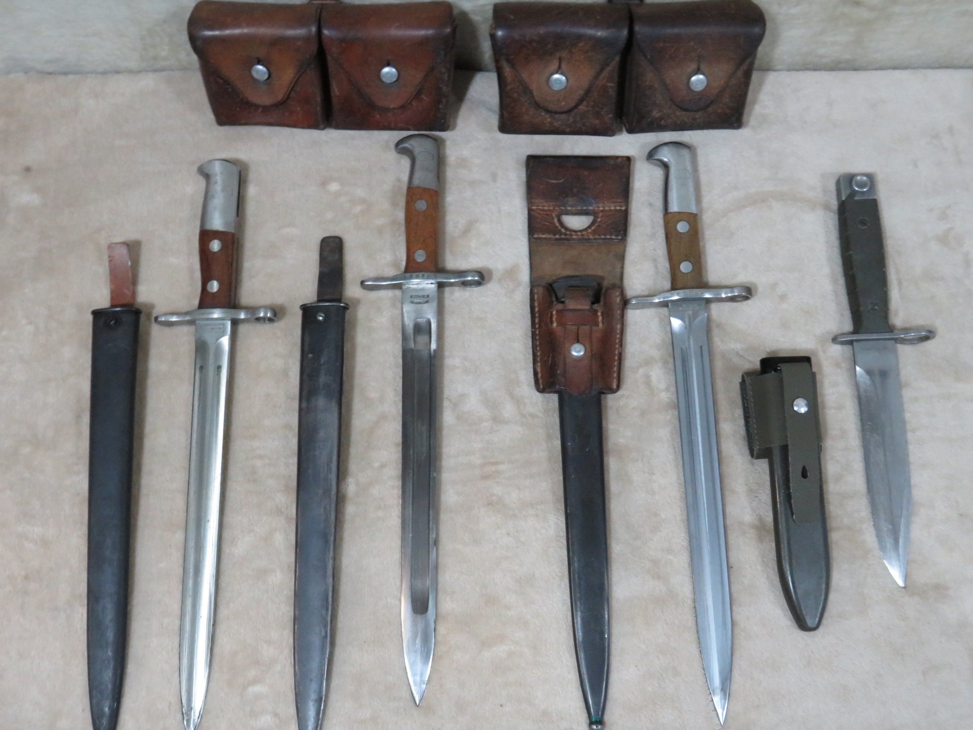 4 Schweizer Bajonette – Bild 2