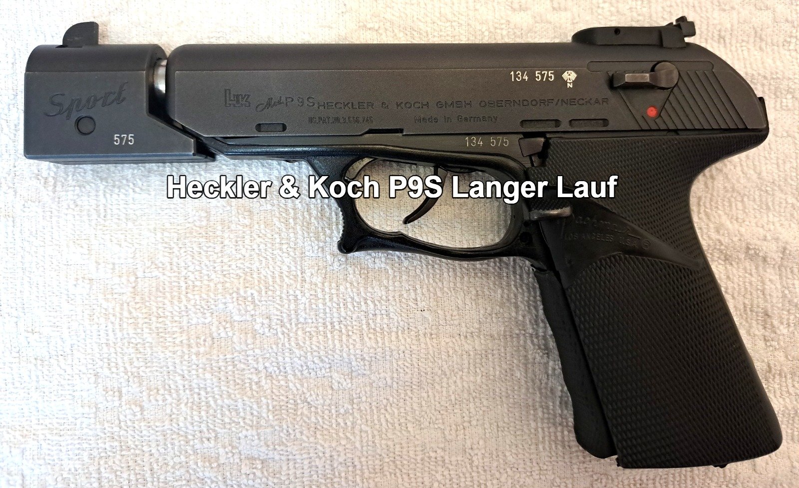 Heckler & Koch Sport 9mm (P9S) - Langer Lauf – Bild 1