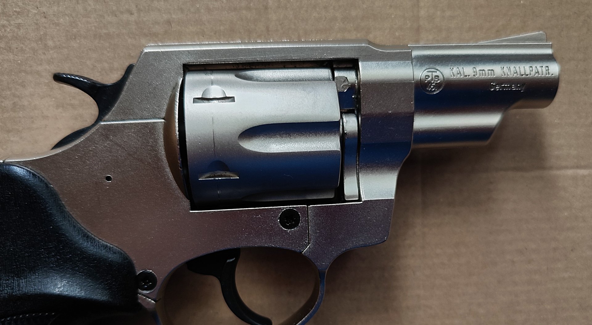 SRS Revolver Röhm RG - 89 Combat Schreckschuss cal. 9mm RK Knall 6-schüssig – Bild 5