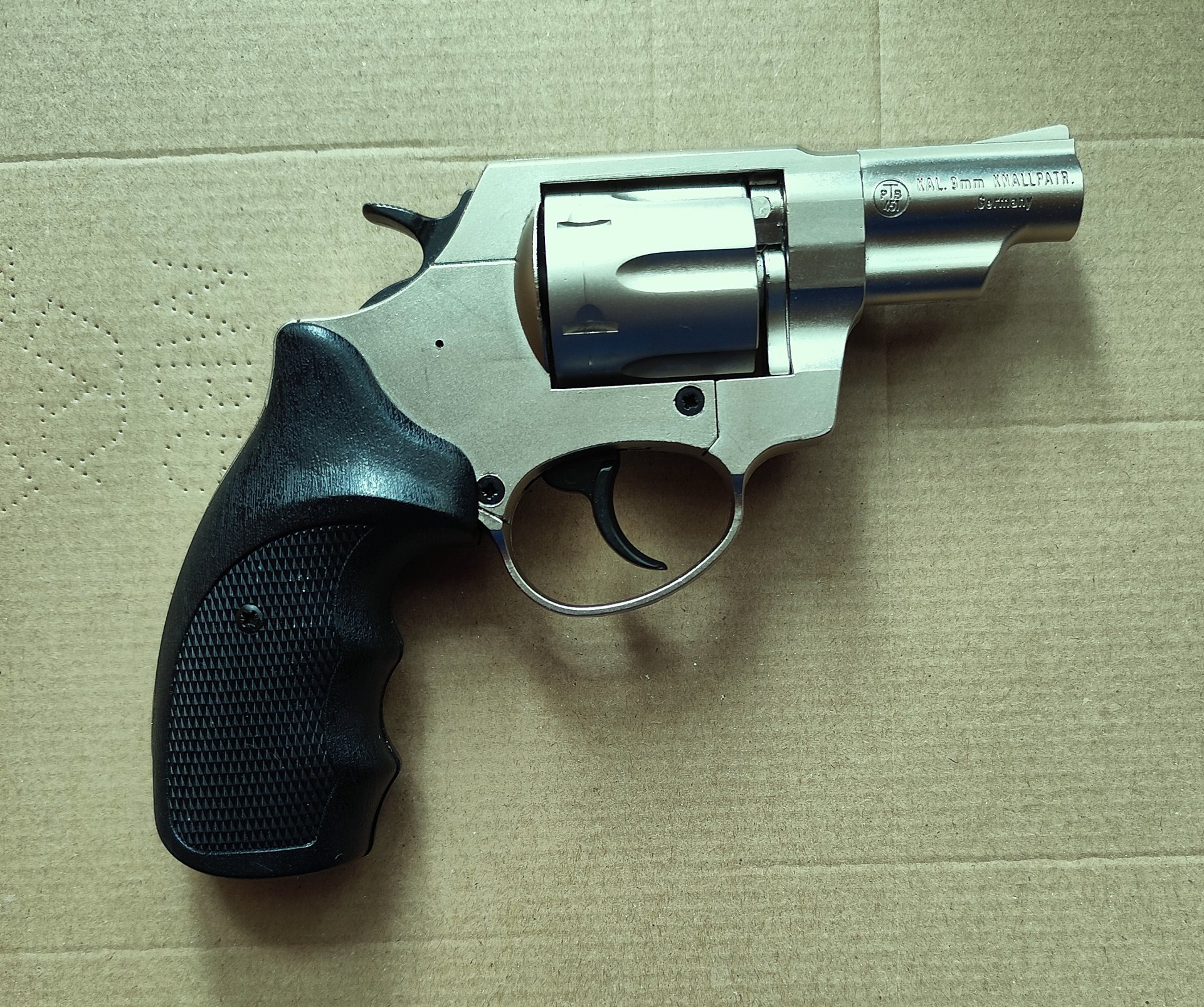 SRS Revolver Röhm RG - 89 Combat Schreckschuss cal. 9mm RK Knall 6-schüssig – Bild 1