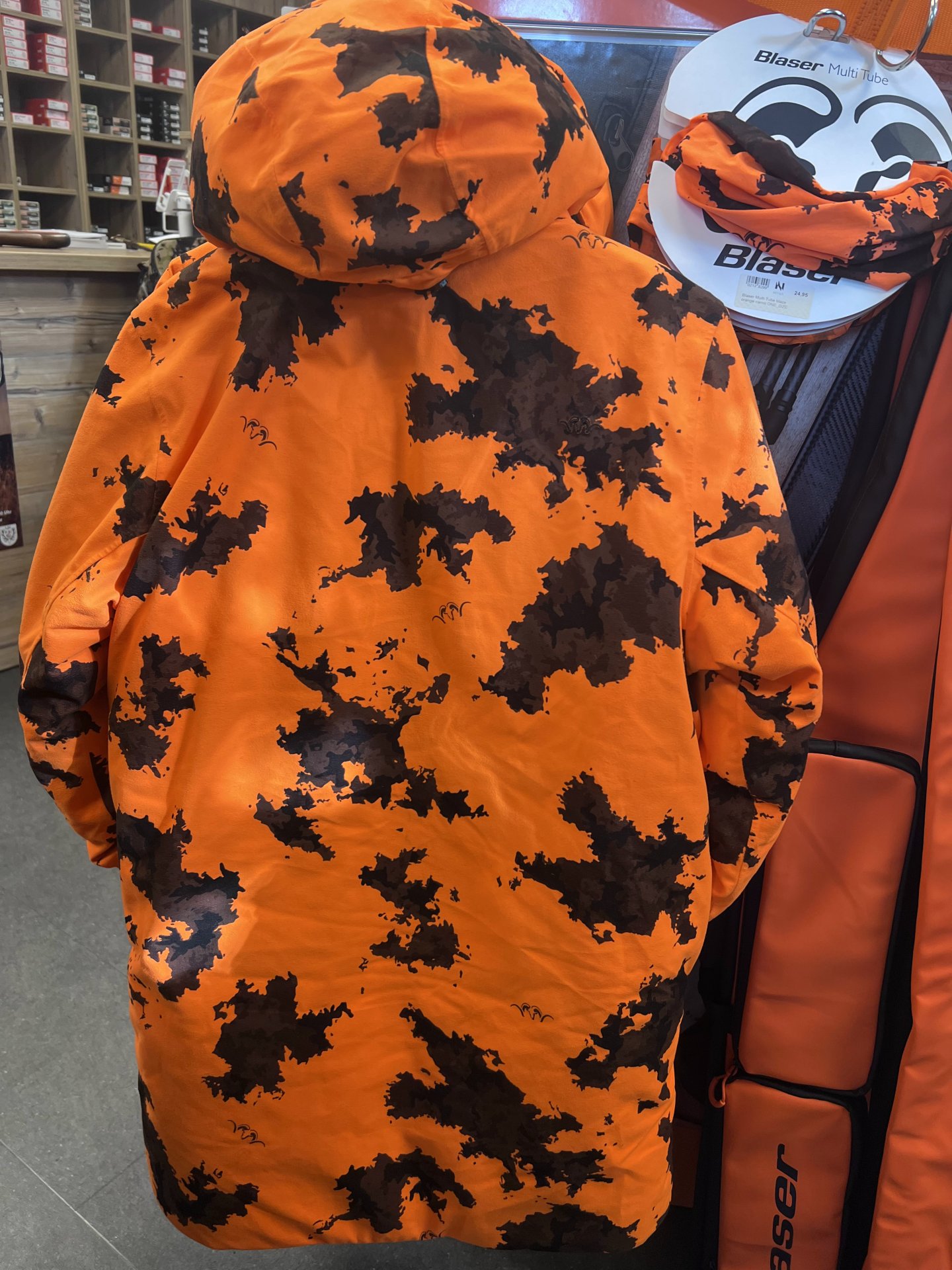 Blaser Janus Jacke Blaze Orange S – Bild 2