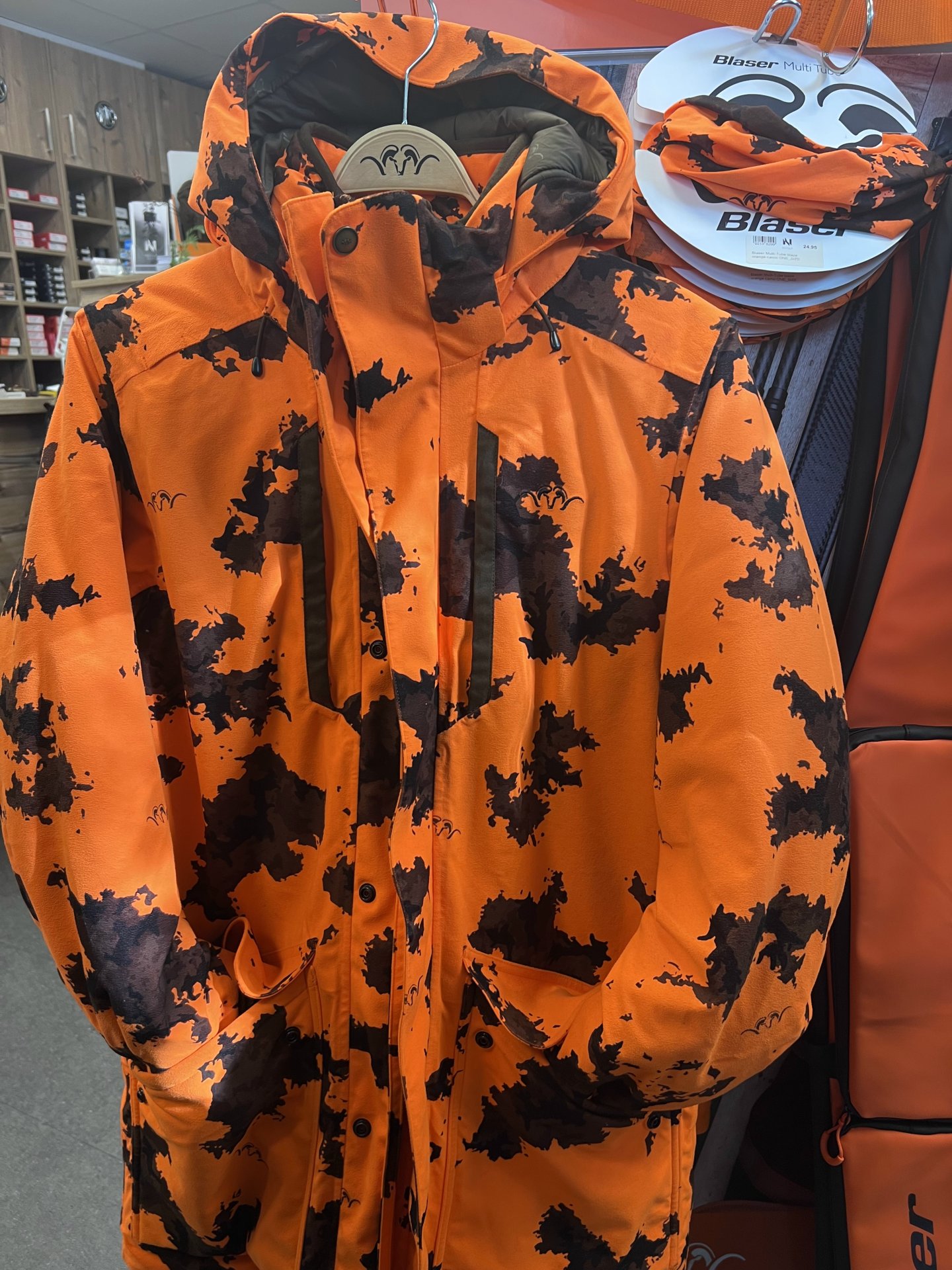Blaser Janus Jacke Blaze Orange S – Bild 1
