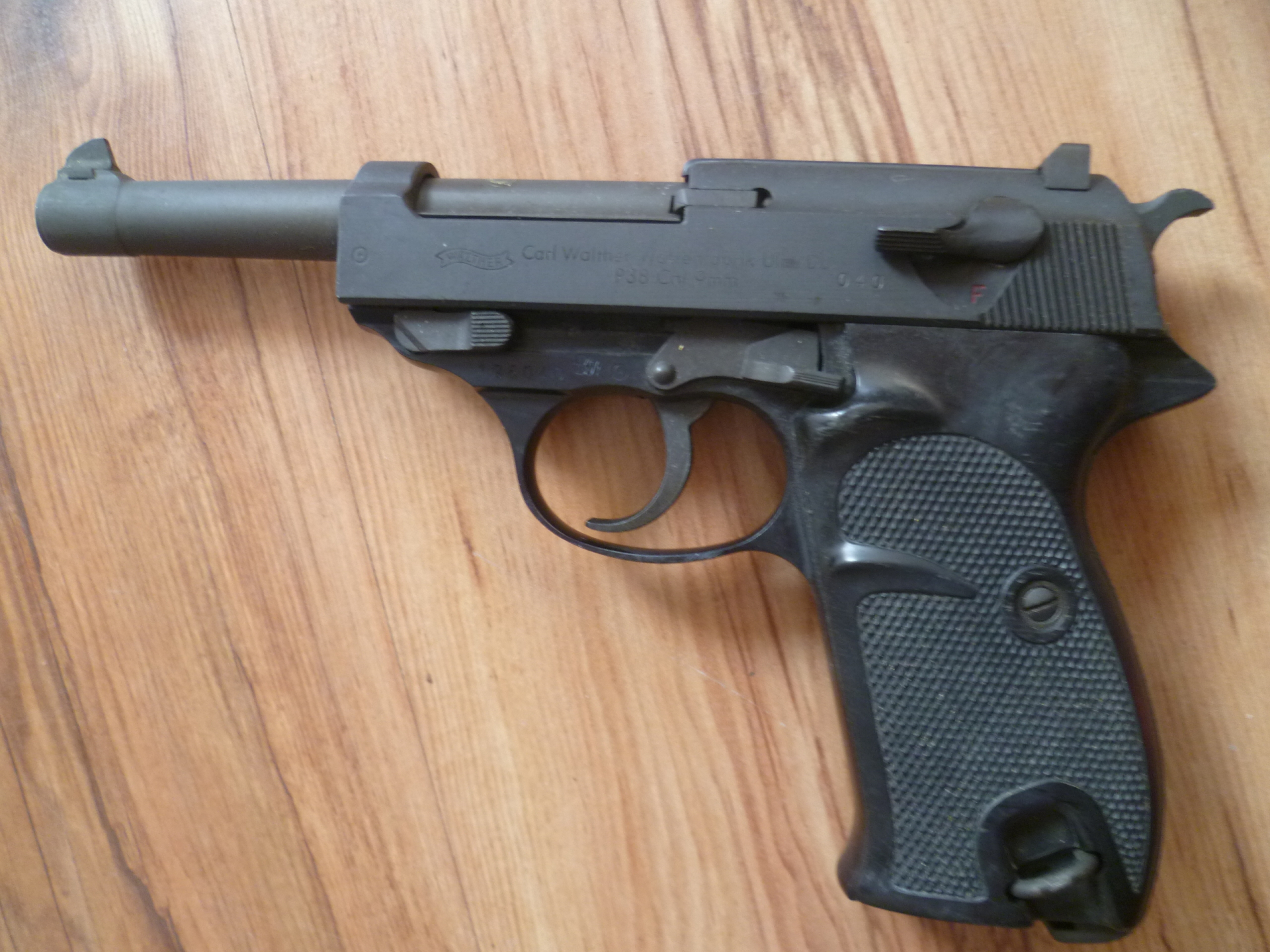 Pistole P38 Walther Ulm Bundeswehr 9mm Luger 12/62 – Bild 6