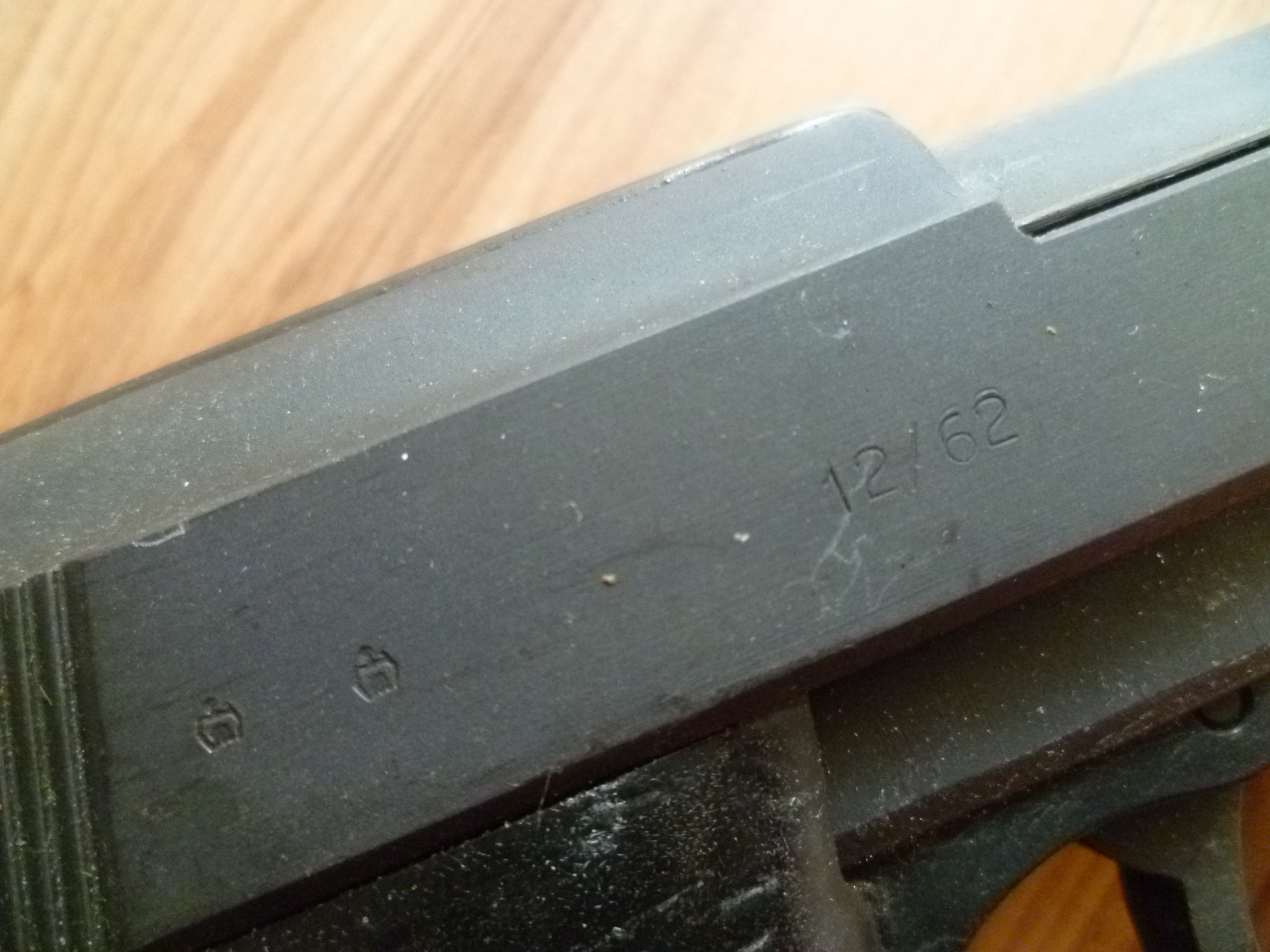 Pistole P38 Walther Ulm Bundeswehr 9mm Luger 12/62 – Bild 4