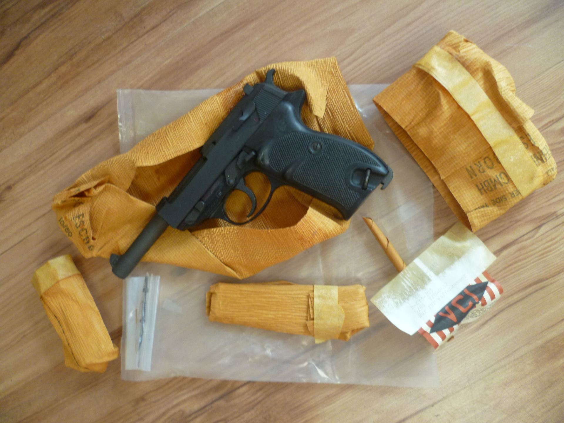 Pistole P38 Walther Ulm Bundeswehr 9mm Luger 12/62 – Bild 1